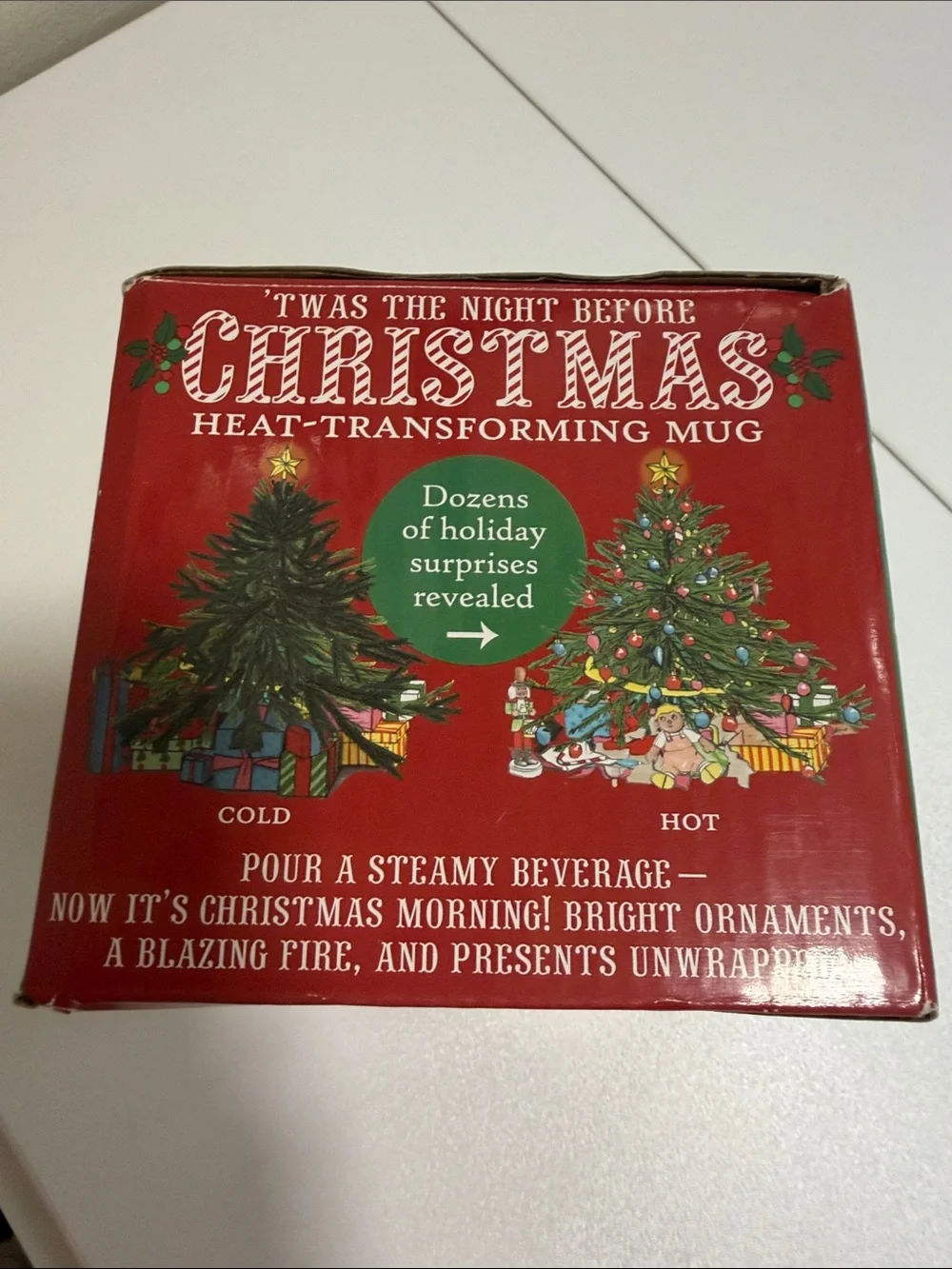 Twas the Night Before Christmas Heat-Transforming Mug - Green